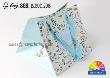 Boutique Cmky Printing Paper Gift Bags Custom Square Party Paper Carrier Bags