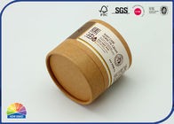 8.5*8cm T Shirt Packaging Tubes Kraft Paper Lip Balm Tubes