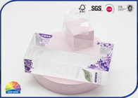 FSC 0.4mm Plastic Folding Clear Packaging Box UV Offset Print