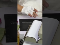 Aanpassend Bulkdrukdocument Verpakkend de Cilindervakje van het Buis Zwart Karton OEM Embleem