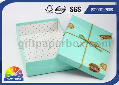 Custom Logo Printed Paper Boxes with Lids , Rectangle Hard Cover Decorative Box for Wedding Gift