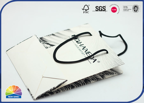250gsm Customized Logo Coated Paper Gift Shopping Bags Matt Lamination
