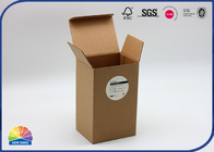Customized Color Magnetic / Button Closure Corrugated Packaging Box Matte Varnishing