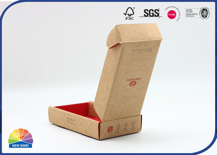 De opnieuw te gebruiken Dikke Golfmailer Doos Matt Varnishing Kraft Paper Boxes van E Fluit
