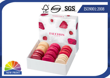 Het eco-Friendy Vakje van de Kartongift voor Macarons/de Buitensporige Document Verpakkende Vakjes van de Dessertgift