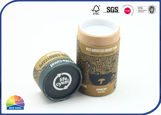 Plastic het Document van Stopkraftpapier het Pakketaluminiumfolie van het Buisvoedsel binnen