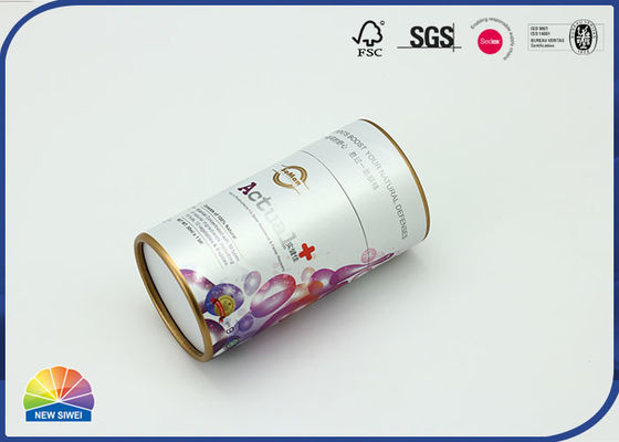 Matte Lamination Custom Print Syrup-Document Verpakkende Buis