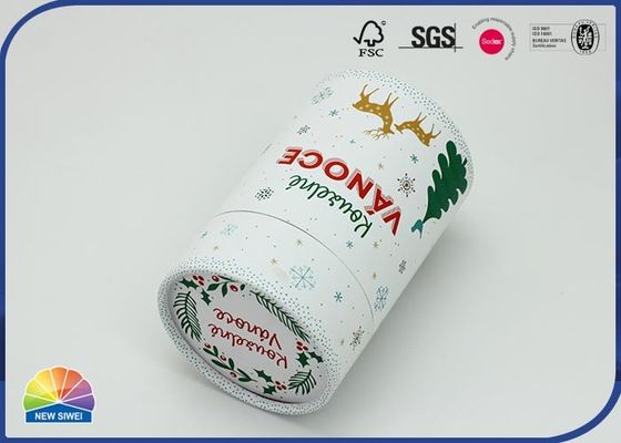 De volledige Doos van de Kerstmisgift van Matte Lamination Gift Paper Tubes van de Kleurendruk