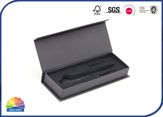 De magnetische Zwarte Rechthoek Scharnierende Doos van de Dekselgift voor Pen Packaging