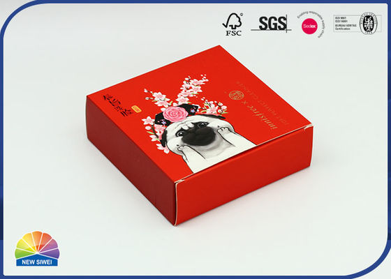 UV de Huidroom die van Matte Varnishing Spot Vouwbare Giftdoos verpakken