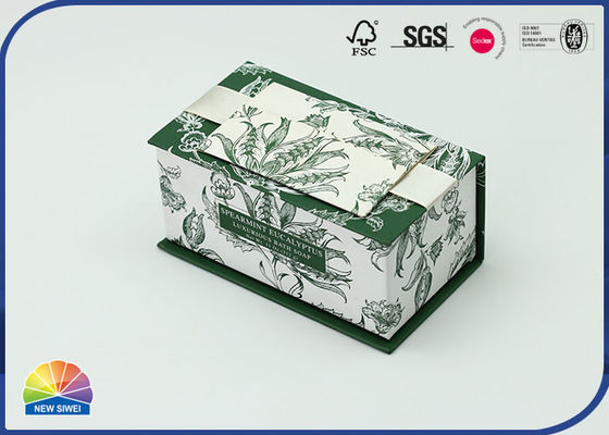 Scharnierend deksel Flip Top Cover Floral Design papieren geschenkdoos voor vriend