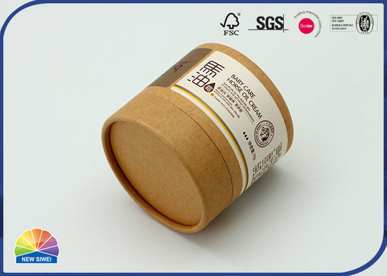 8.5*8cm het Document van Kraftpapier van T-shirt Verpakkende Buizen Lippenpommadebuizen