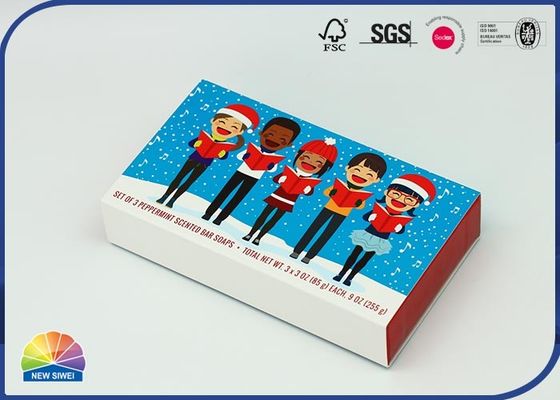 350g C1S Macaron Lade Papier Doos Cartoon Afdrukken Glijdende Geschenkdoos