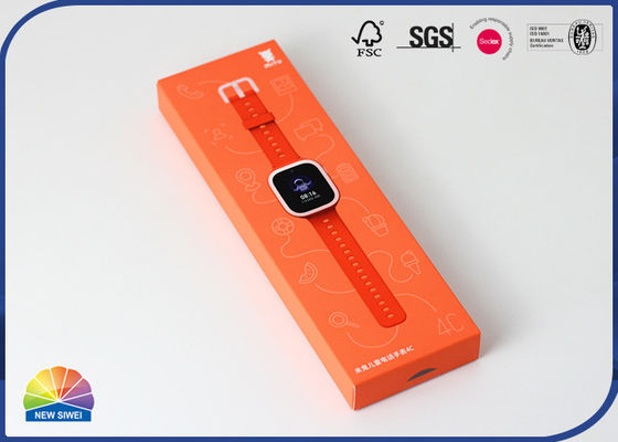 Elektro Dunne Vouwende het Kartondoos van de Horloge UVdeklaag met EVA Form