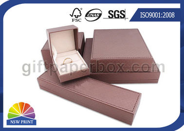 De kleine Douane Scharnierende Doos van de Dekselgift met binnen Schuim, Matte Laminering